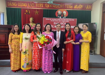 Công tác chuẩn bị tổ chức Đại hội Đảng bộ Trường Chính trị tỉnh Thái Nguyên