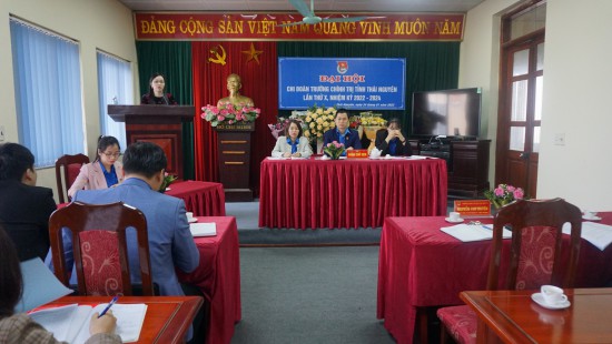 Đại hội Đoàn TNCS Hồ Chí Minh Trường Chính trị tỉnh Thái Nguyên lần thứ X nhiệm kỳ 2022-2024