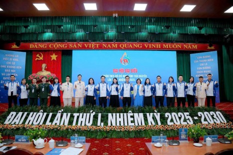 Đại biểu Chi đoàn Trường Chính trị tham dự Đại hội đại biểu Đoàn TNCS Hồ Chí Minh lần thứ I, nhiệm kỳ 2025-2030