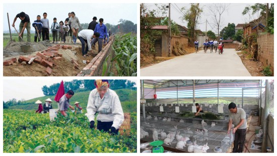 "Thái Nguyên chung sức xây dựng Nông thôn mới" - Sức lan toả của một phong trào