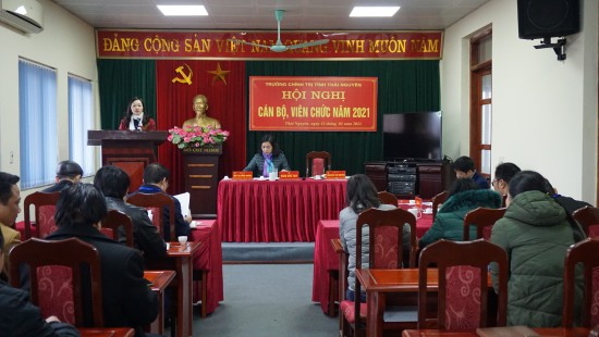 Phát huy sức mạnh tổ chức Đảng - Nhân tố quyết định thành công của Trường Chính trị tỉnh Thái Nguyên