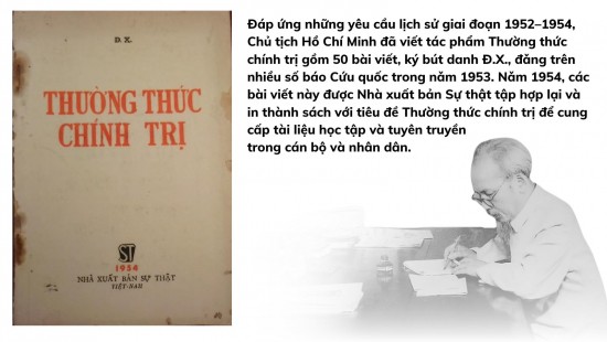 Những chỉ dẫn quý báu trong tác phẩm “Thường thức chính trị” của Chủ tịch Hồ Chí Minh đối với công tác xây dựng đảng hiện nay