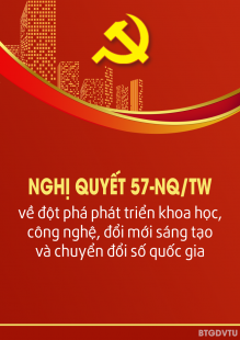 Bổ sung Nghị quyết 57-NQ/TW về đột phá phát triển khoa học, công nghệ, đổi mới sáng tạo và chuyển đổi số quốc gia vào chuyên đề Phát triển giáo dục và đào tạo, khoa học và công nghệ trong chương trình Trung cấp lý luận chính trị