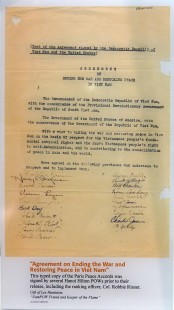 Vietnam Peace Treaty 1973