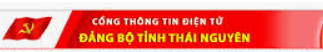 Cổng Thông tin điện tử Đảng bộ tỉnh Thái Nguyên