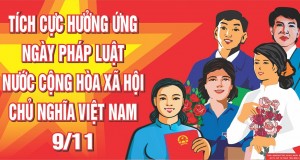 Trường Chính trị tỉnh Thái Nguyên hưởng ứng ngày pháp luật Việt Nam năm 2016
